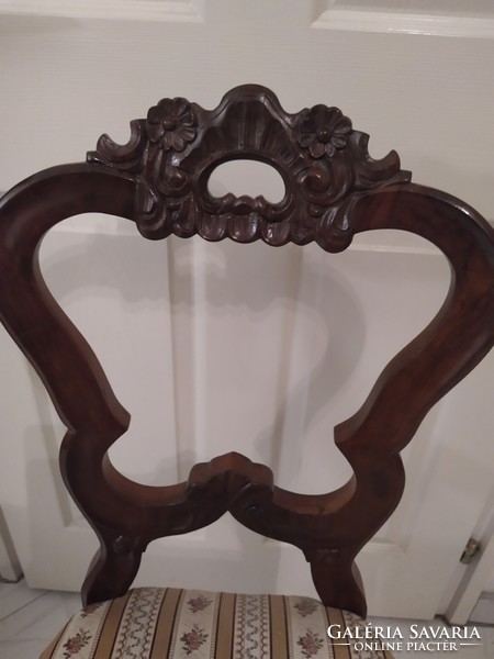 Biedermeier szék 3db múzeumi állapot