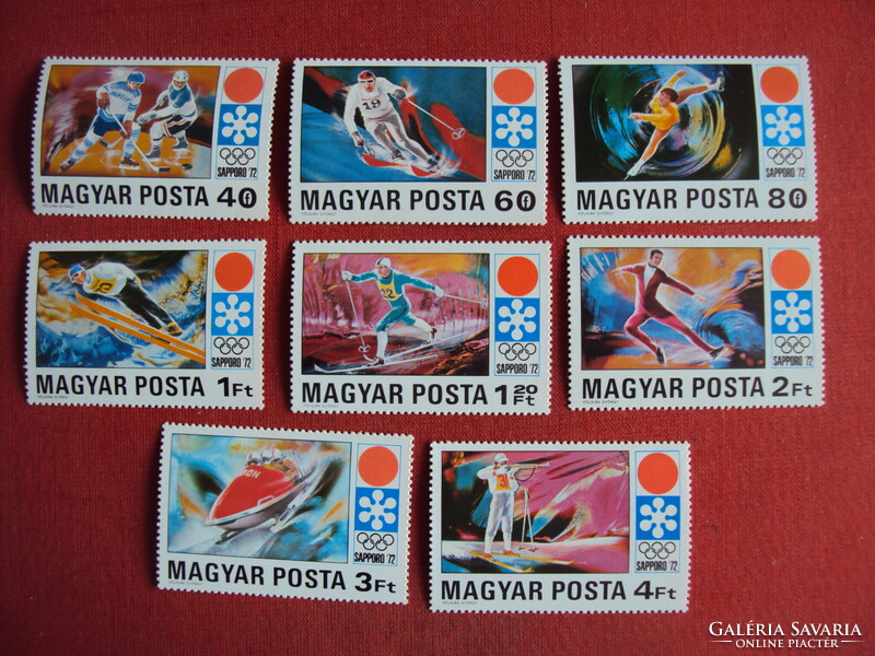 Magyar postatiszta sorok egységárban eladó-111