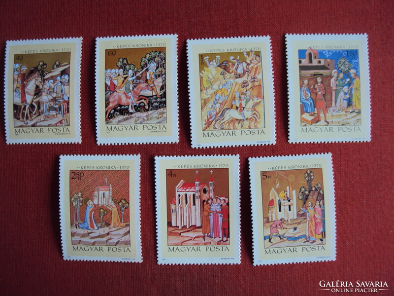 Magyar postatiszta sorok egységárban eladó-110