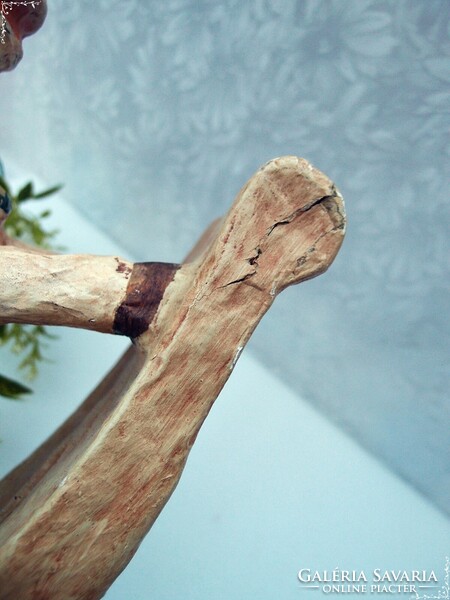 Karácsonyfa dísz - Hintaló