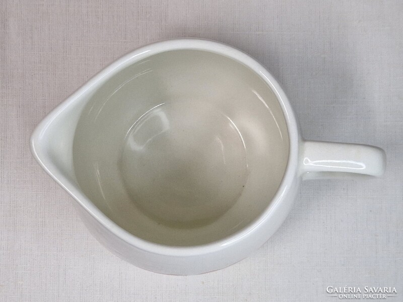 Régi Gránit Kispest jelzett szívecskés kancsó hibátlan állapotban 13 cm. magas