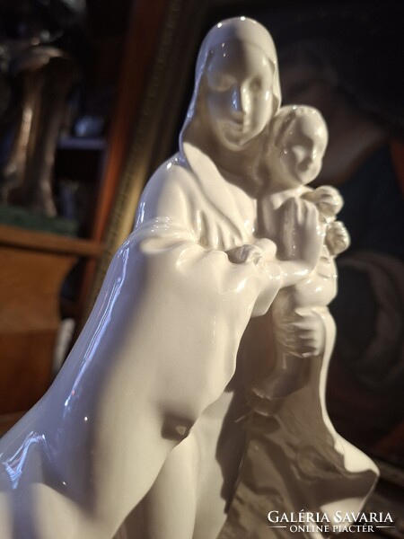 WIENER WERKSTATTE KERÁMIA MADONNA 1923. 41-ES FORMASZÁM