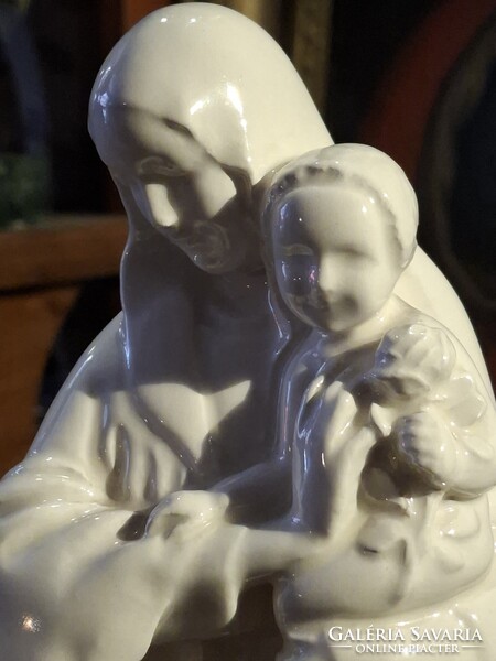 WIENER WERKSTATTE KERÁMIA MADONNA 1923. 41-ES FORMASZÁM