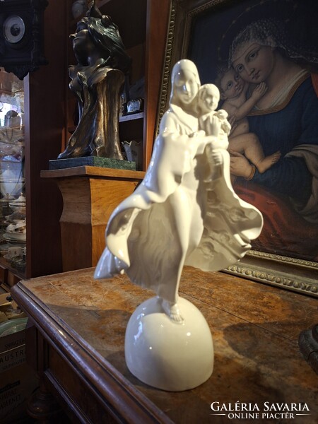 WIENER WERKSTATTE KERÁMIA MADONNA 1923. 41-ES FORMASZÁM