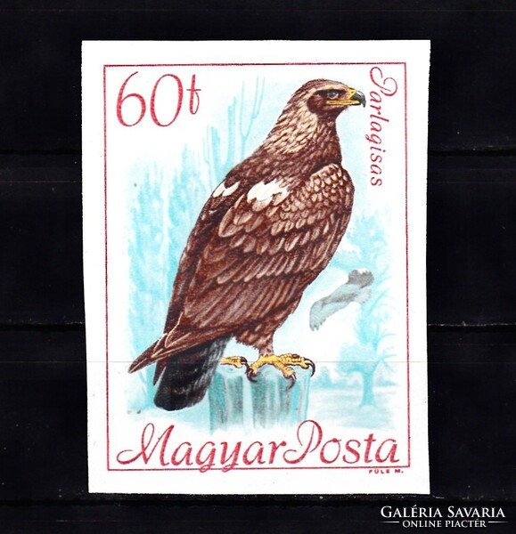 1968. Madarak / Természetvédelem 60f Hibátlan Postatiszta Vágott Bélyeg