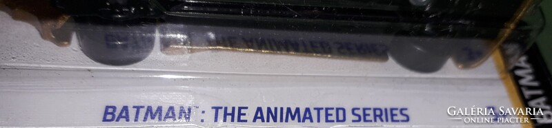 2023. MATTEL - HOT WHEELS - BATMAN - BATMOBILE ANIMATED SERIES - 1 :64 fém kisautó a képek szerint 2
