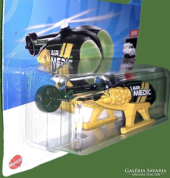 2023. MATTEL - HOT WHEELS - HW RESCUE - SKYFIRE - 1 :64 fém helikopter/ kisautó a képek szerint