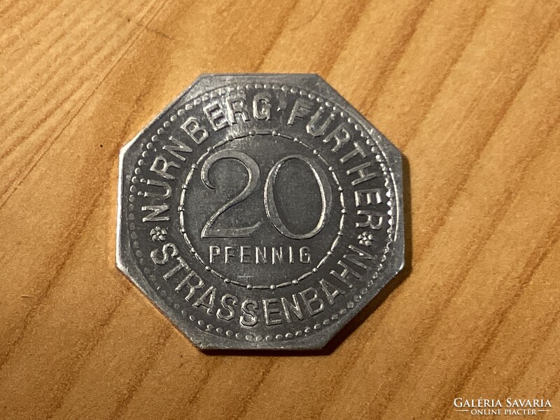 Német szükségpénz , 20 pfennig értékű. ( K18 )