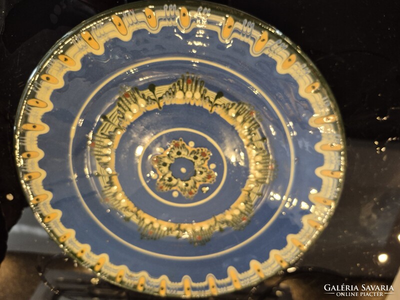 Glazed Ceramic Wall Plate