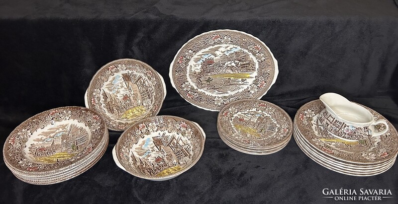 Royal Tudor Ware étkészlet