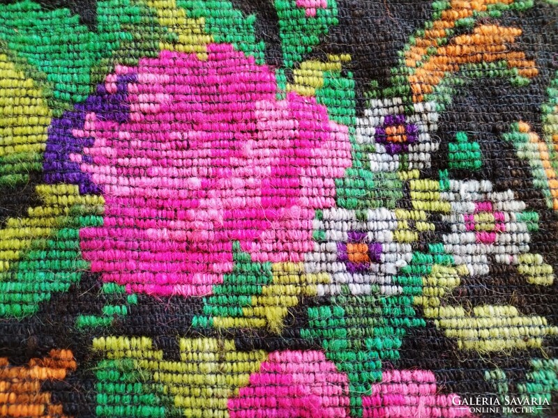 HOLLÓHÁZI ANCIENT SCENE HANDMADE KILIM WEAVE !!