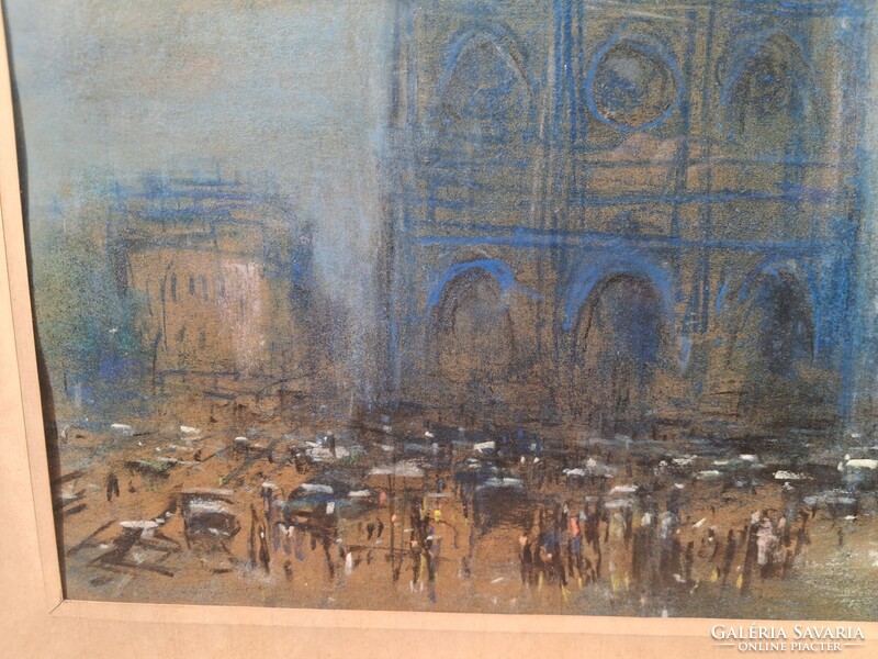 PAZAR RUZICSKAY FESTMÉNY PÁRIZS NOTRE DAME