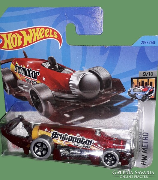 2023. MATTEL - HOT WHEELS - HW METRO - BRUTONATOR - 1 :64 fém kisautó a képek szerint