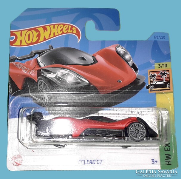 2023. MATTEL - HOT WHEELS - HW EXOTICS - CELERO GT - 1 :64 fém kisautó a képek szerint