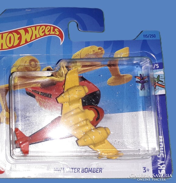 2023. MATTEL - HOT WHEELS - HW SKY SHOW -HW WATER BOMBER - 1 :64 fém repülő/ kisautó a képek szerint