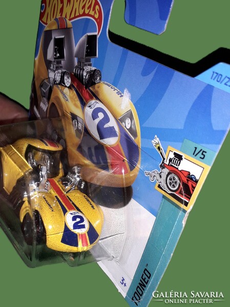 2023. MATTEL - HOT WHEELS - TOONED - TOONED TWIN MILL - 1 :64 fém kisautó a képek szerint