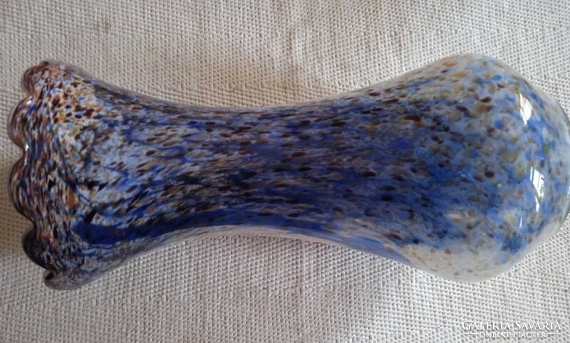Unique Blue Glass Vase
