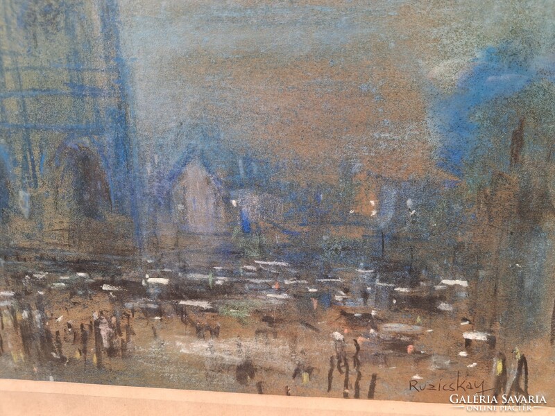 PAZAR RUZICSKAY FESTMÉNY PÁRIZS NOTRE DAME
