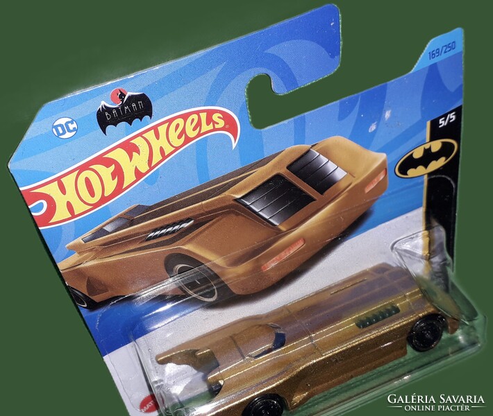 2023. MATTEL - HOT WHEELS - BATMAN - BATMOBILE ANIMATED SERIES - 1 :64 fém kisautó a képek szerint 2