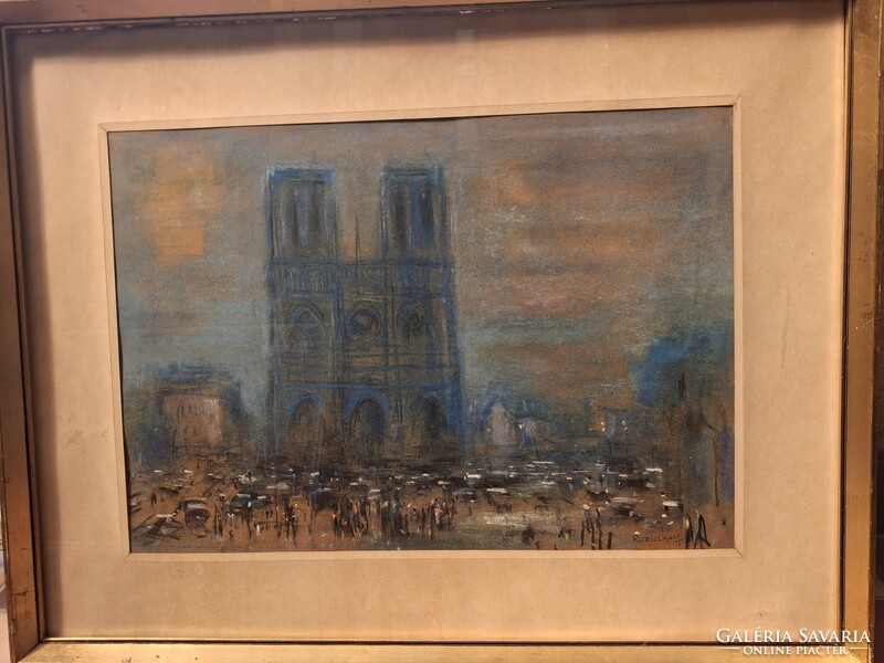 PAZAR RUZICSKAY FESTMÉNY PÁRIZS NOTRE DAME
