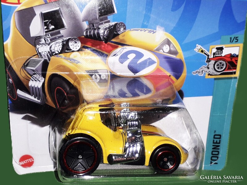 2023. MATTEL - HOT WHEELS - TOONED - TOONED TWIN MILL - 1 :64 fém kisautó a képek szerint
