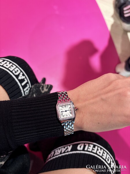 Cartier Panthère gyémántos női karóra W4PN0016 – 2033-ig garanciás!