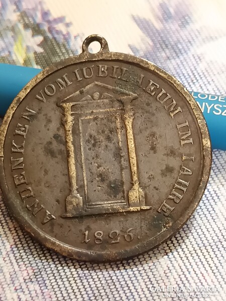 Ritka vatikán XII. LEÓ ÉREM 1826 A JUBILEUMI