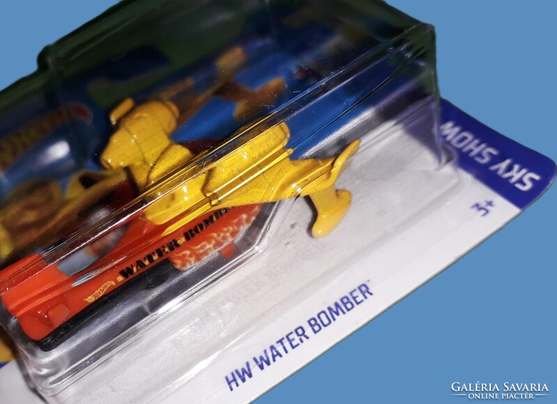 2023. MATTEL - HOT WHEELS - HW SKY SHOW -HW WATER BOMBER - 1 :64 fém repülő/ kisautó a képek szerint