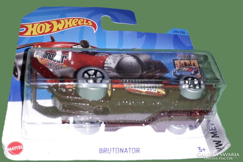 2023. MATTEL - HOT WHEELS - HW METRO - BRUTONATOR - 1 :64 fém kisautó a képek szerint