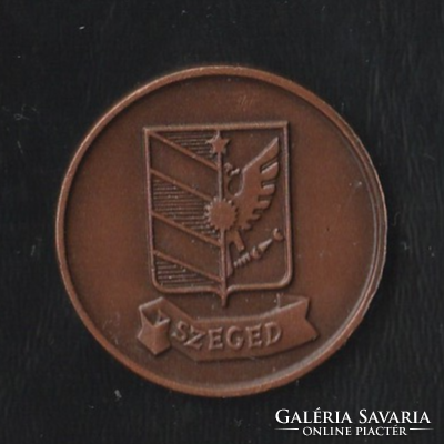 Emlékérme Szeged Bronz