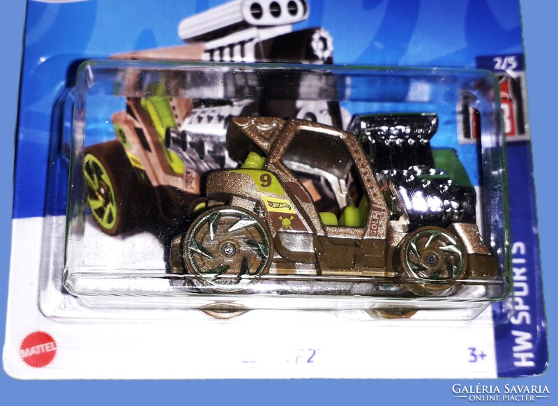 2023. MATTEL - HOT WHEELS - HW SPORTS - TEE'D OFF 2 - 1 :64 fém kisautó a képek szerint