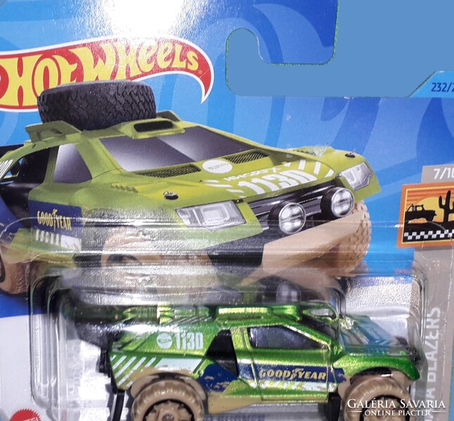 2023. MATTEL - HOT WHEELS - BAJA BLAZERS - SAND BURNER - 1 :64 fém kisautó a képek szerint