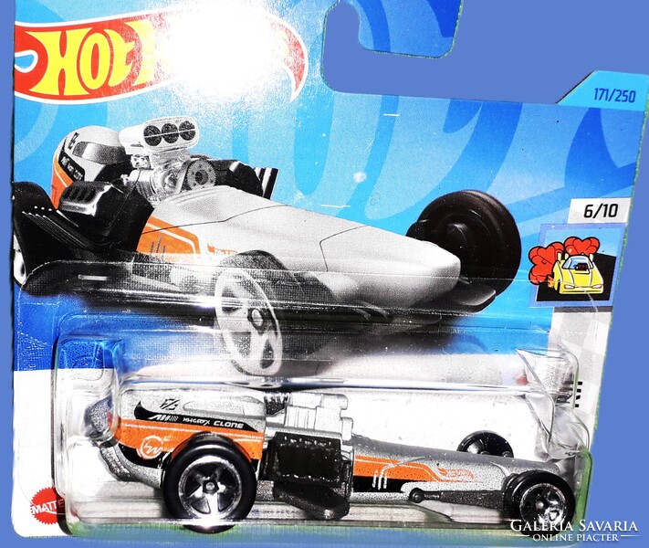 2023. MATTEL - HOT WHEELS - HW DRAG STRIP - ROCKIN' RAILER - 1 :64 fém kisautó a képek szerint