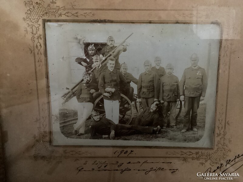 Military photo 1907.
