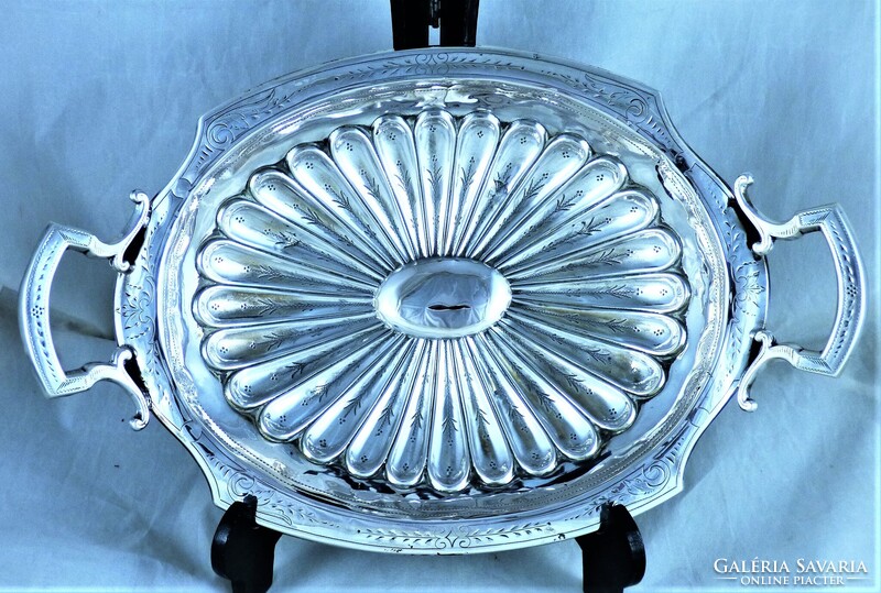 STUNNING ANTIQUE SILVER CENTERPIECE, VIENNA, CIRCA 1870!!!