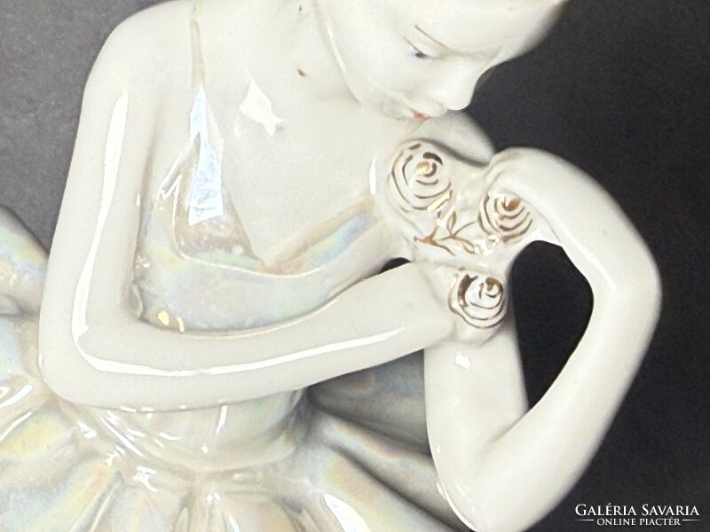 Verbilki szovjet orosz porcelán figura "Balerina"