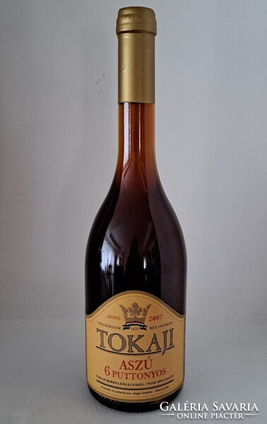 29 éves 6 puttonyos Tokaji aszú,   Születésnapra, évfordulóra.