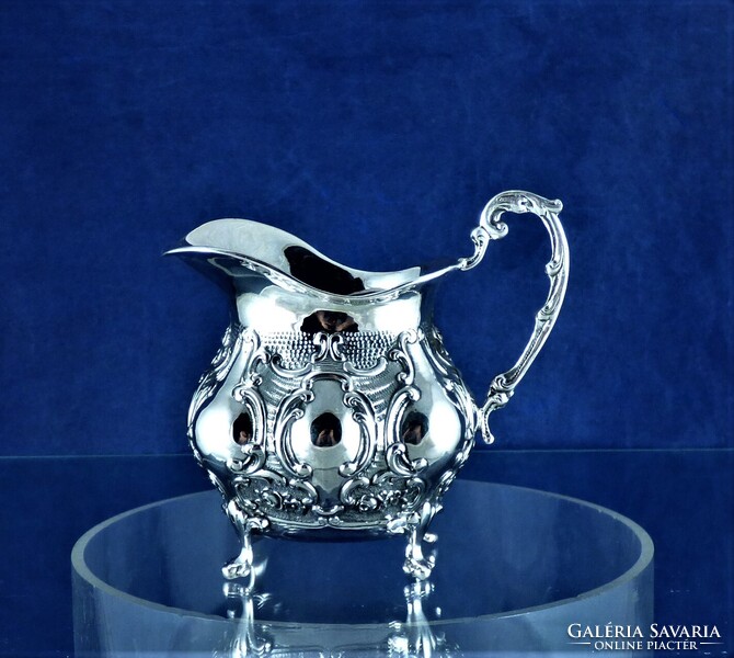 BEAUTIFUL ANTIQUE SILVER CREAMER, ca. 1890!!!