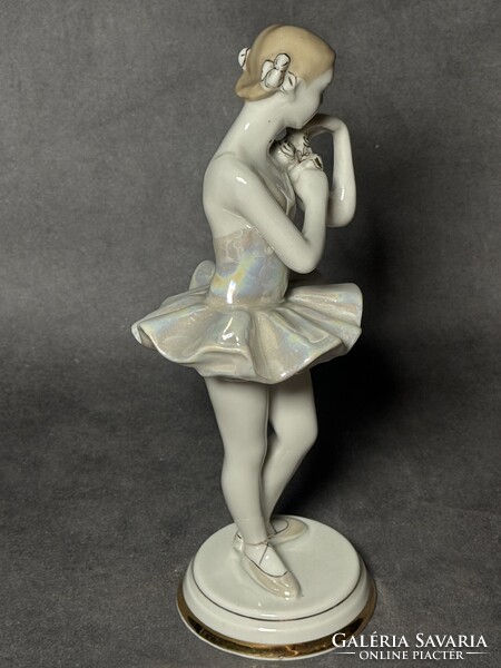 Verbilki szovjet orosz porcelán figura "Balerina"