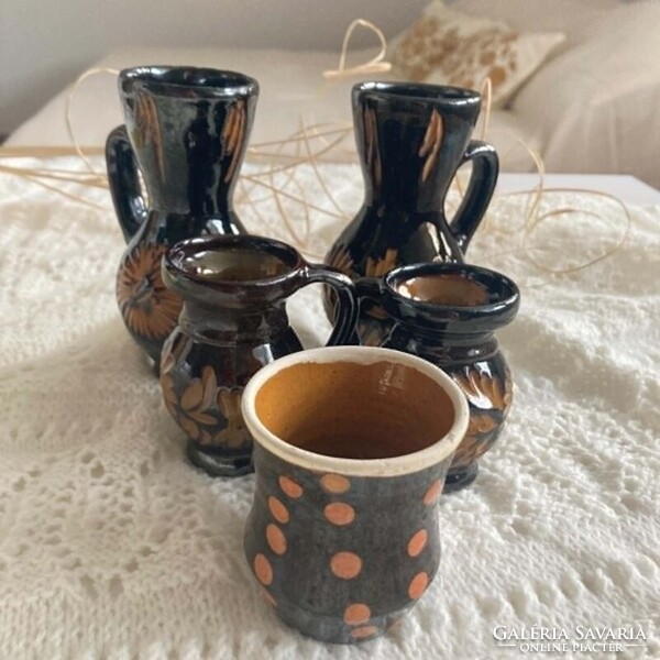 5 db retro ceramic small jug and decorative vessel in one