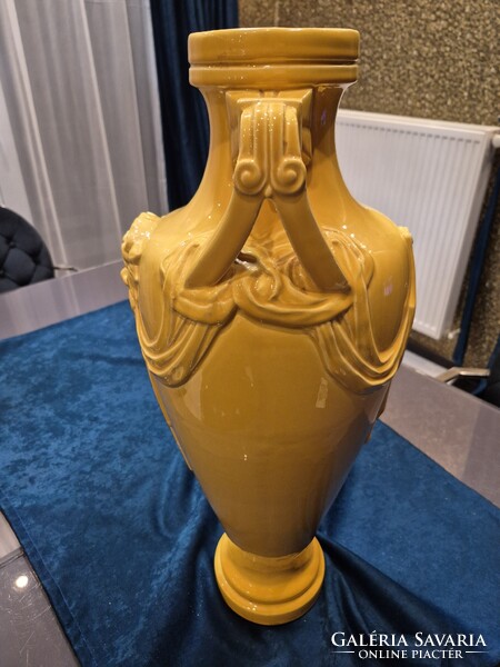 EXTRA RITKA SZÍNBEN Zsolnay váza 60 cm szecessziós stílusban