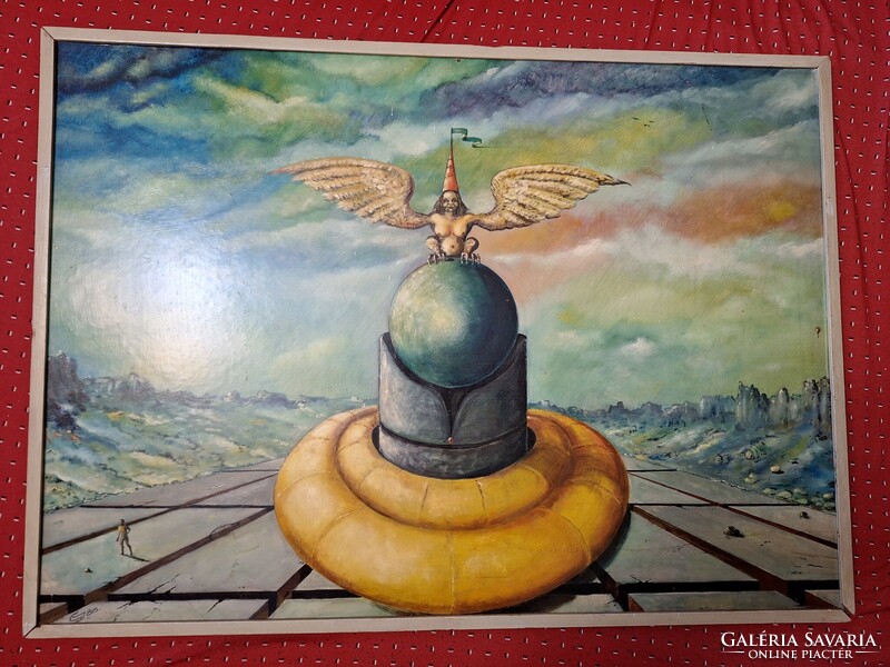 1986- DALISTA SZÜRREALISTA FESTŐ--talán SZALAi JÓZSEF ( 1942-) GENF ???
