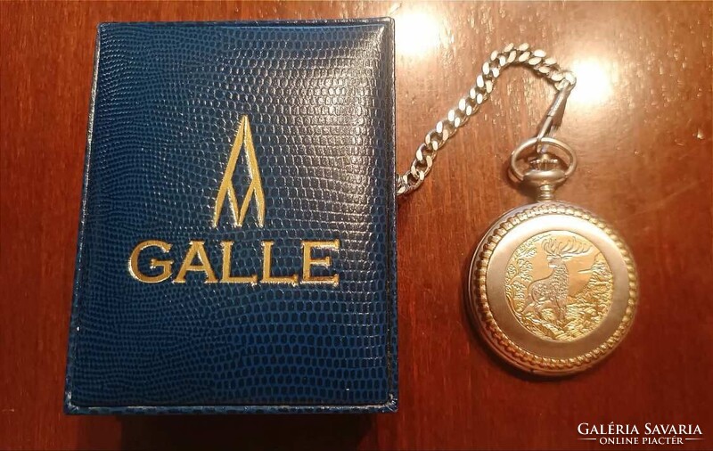 Francis Delon Quartz, men's pocket watch in display box; excellent condition; 19,900 HUF - asking price