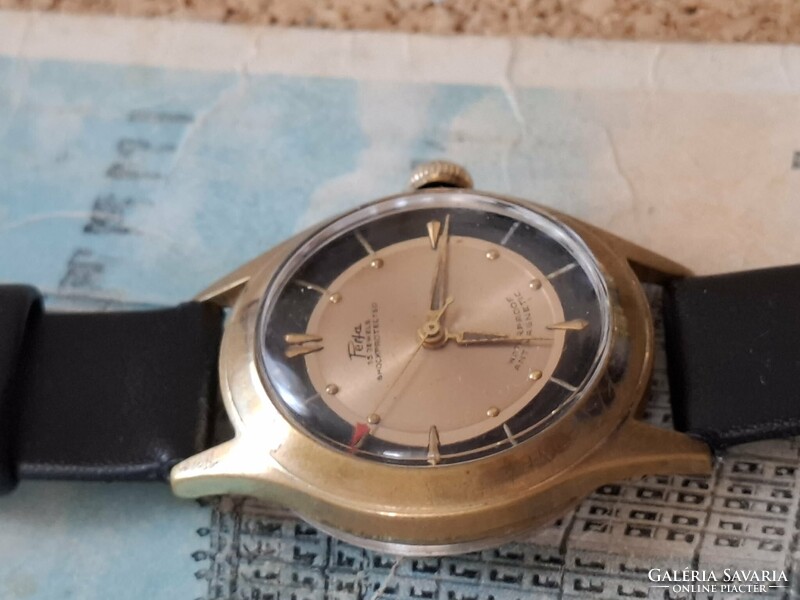 Vintage PERFA svájci mechanikus férfi karóra - órásáltal ellenőrzött
