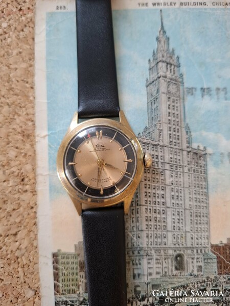 Vintage PERFA svájci mechanikus férfi karóra - órásáltal ellenőrzött