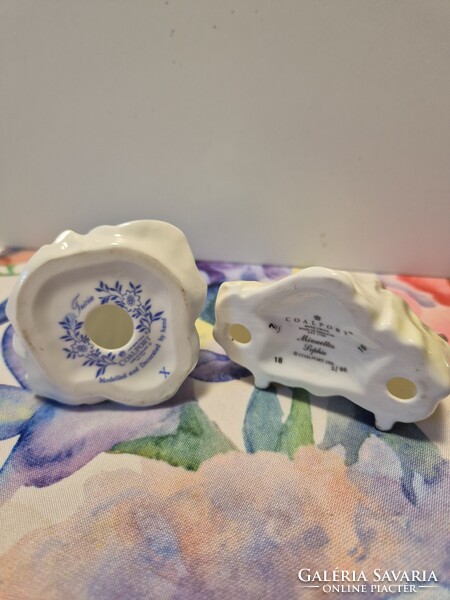 Sophie és Trícia, 2 db. Coalport minőségi Angol porcelán-hölgy