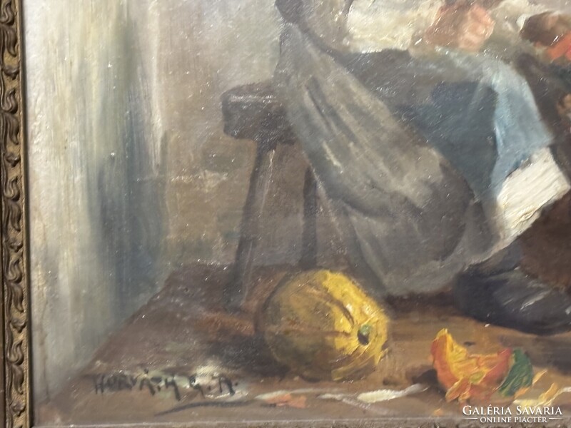 Horváth G. Andor - Télre készülve..(28x38+k)