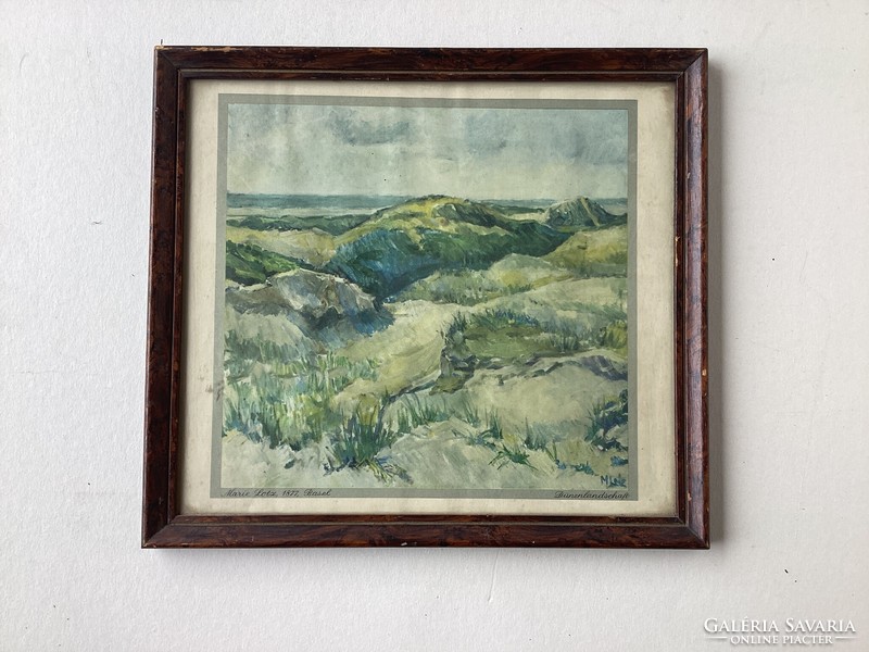 Marie Lotz, 1877, Basel - Dune Landscape.