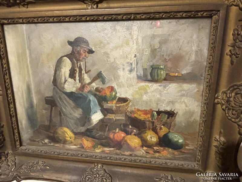 Horváth G. Andor - Télre készülve..(28x38+k)
