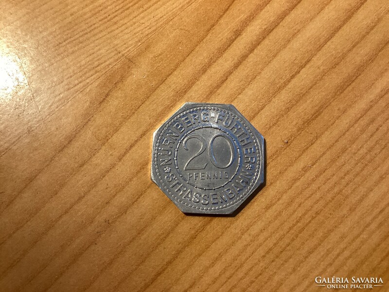 Német szükségpénz , 20 pfennig értékű. ( P03 )
